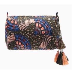 ULLA JOHNSON PRIYA MAKEUP BAG SOLD OUT ARMY GREEN